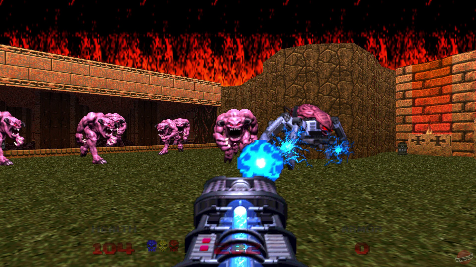 Скриншот из игры DOOM 64 - 3