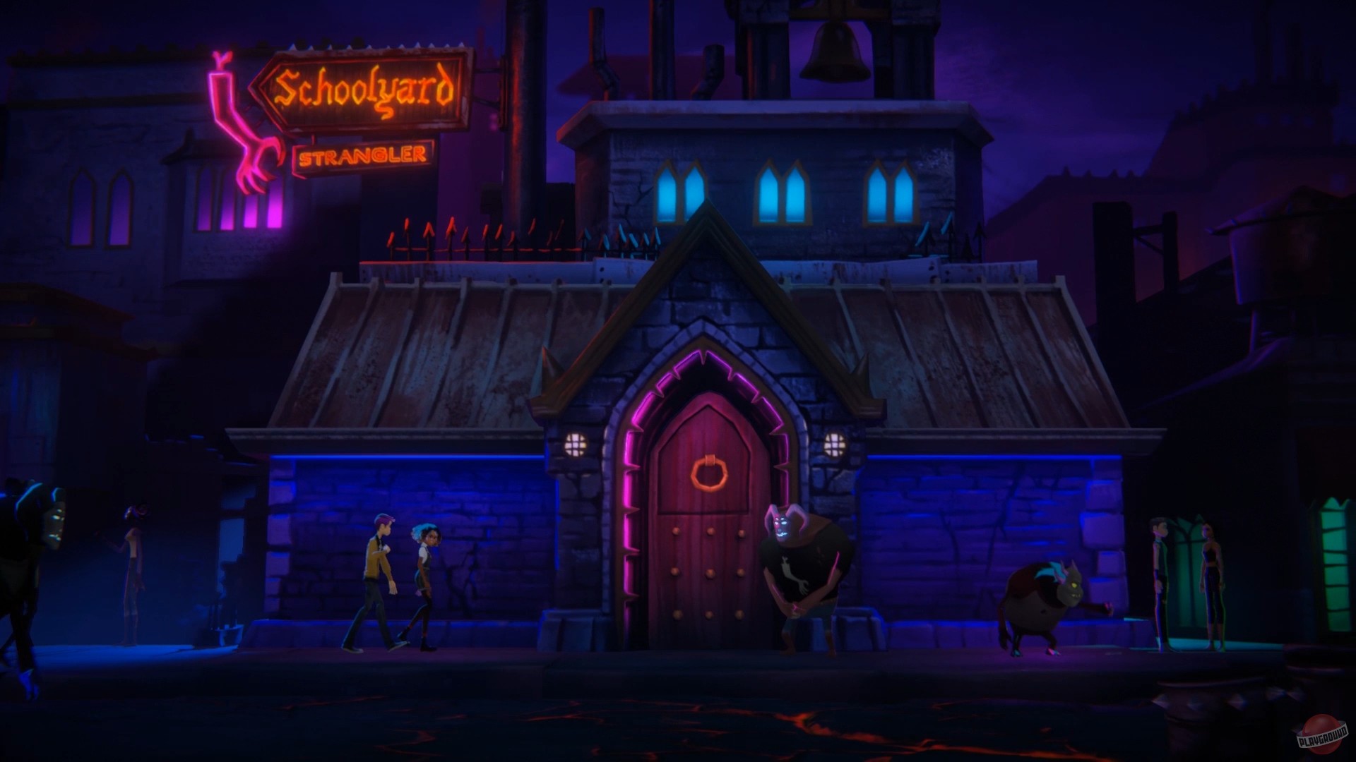 Скриншот из игры Afterparty - 33