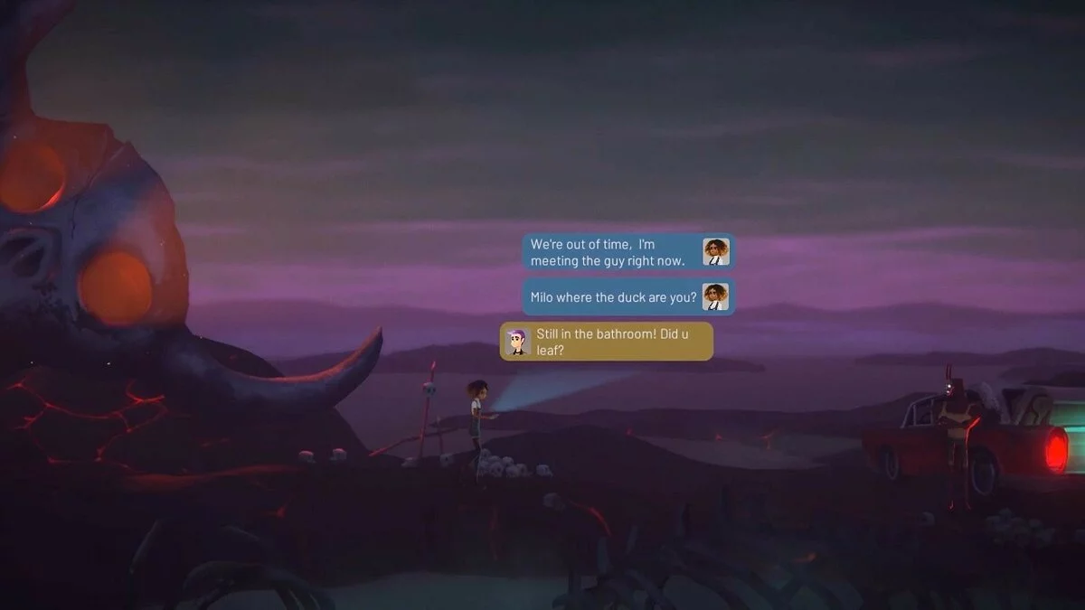 Скриншот из игры Afterparty - 34