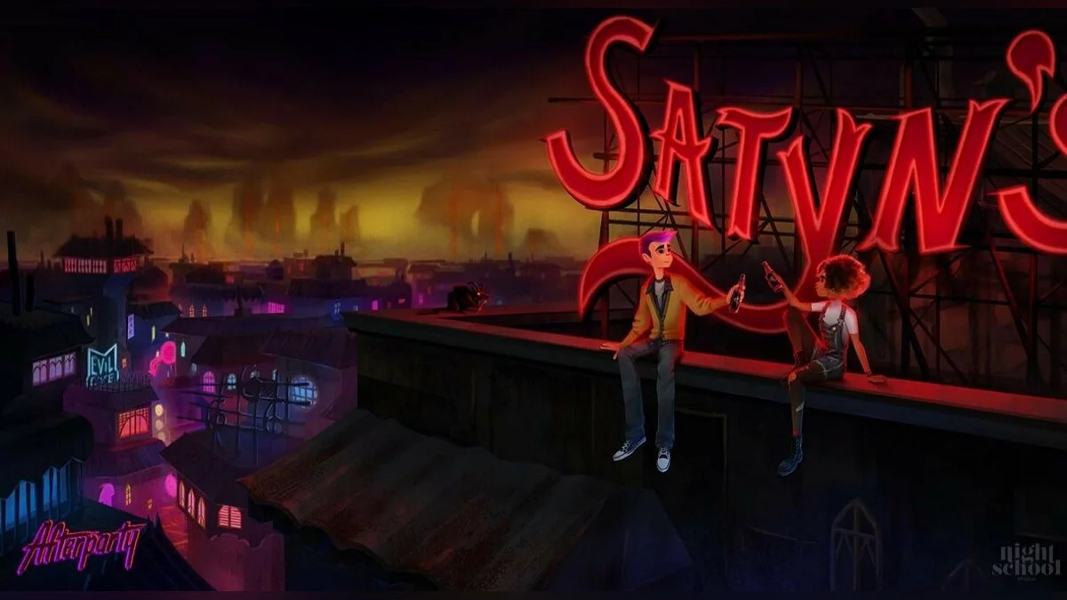 Скриншот из игры Afterparty - 20