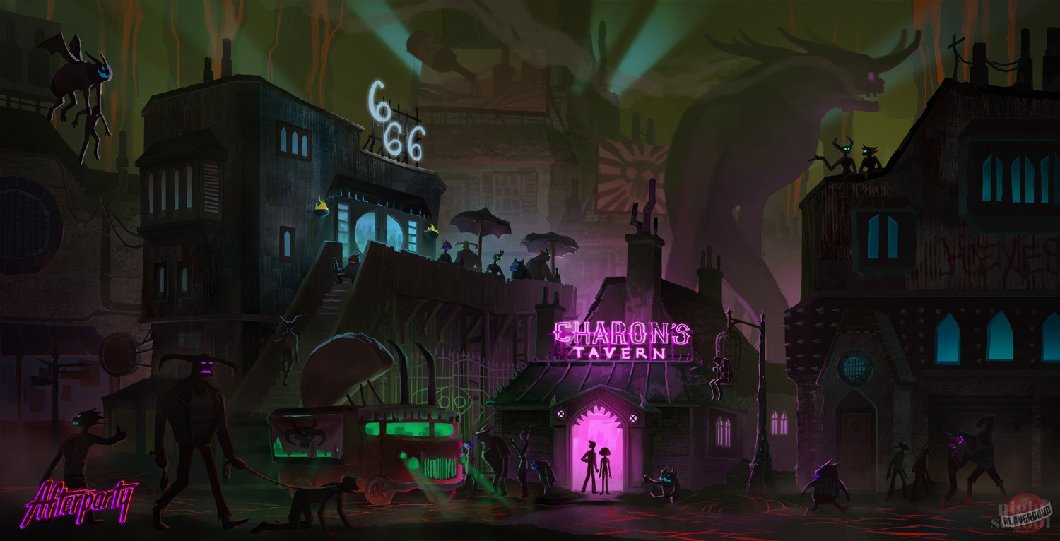 Скриншот из игры Afterparty - 12