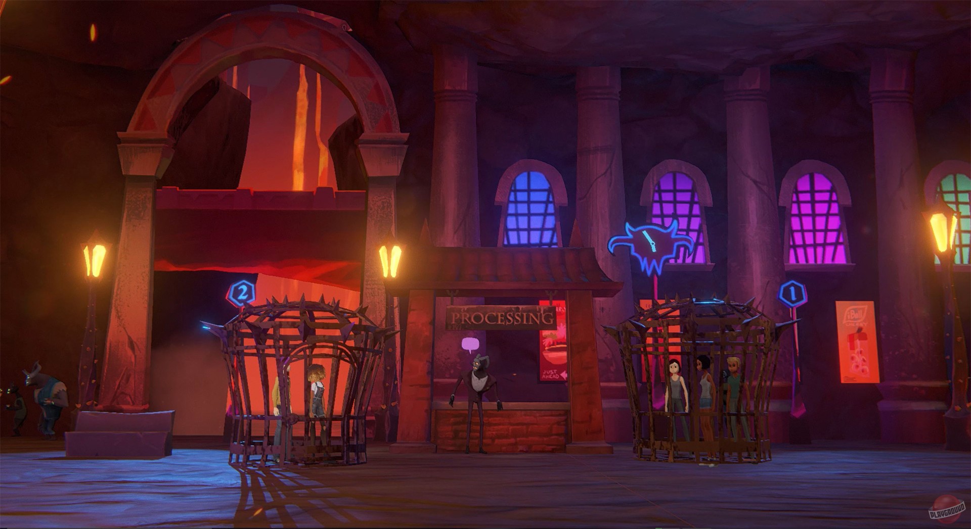 Скриншот из игры Afterparty - 26