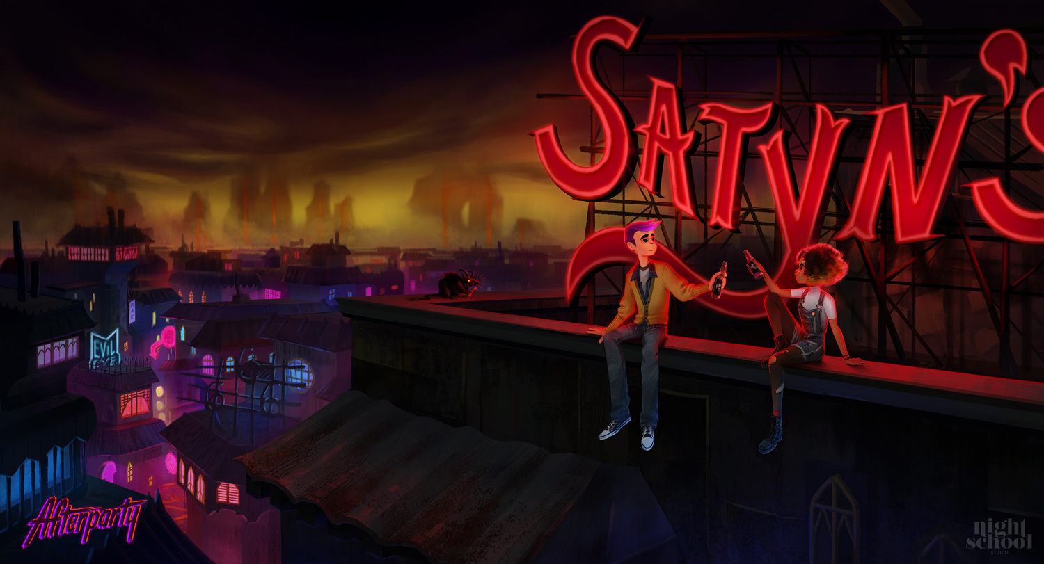 Скриншот из игры Afterparty - 23