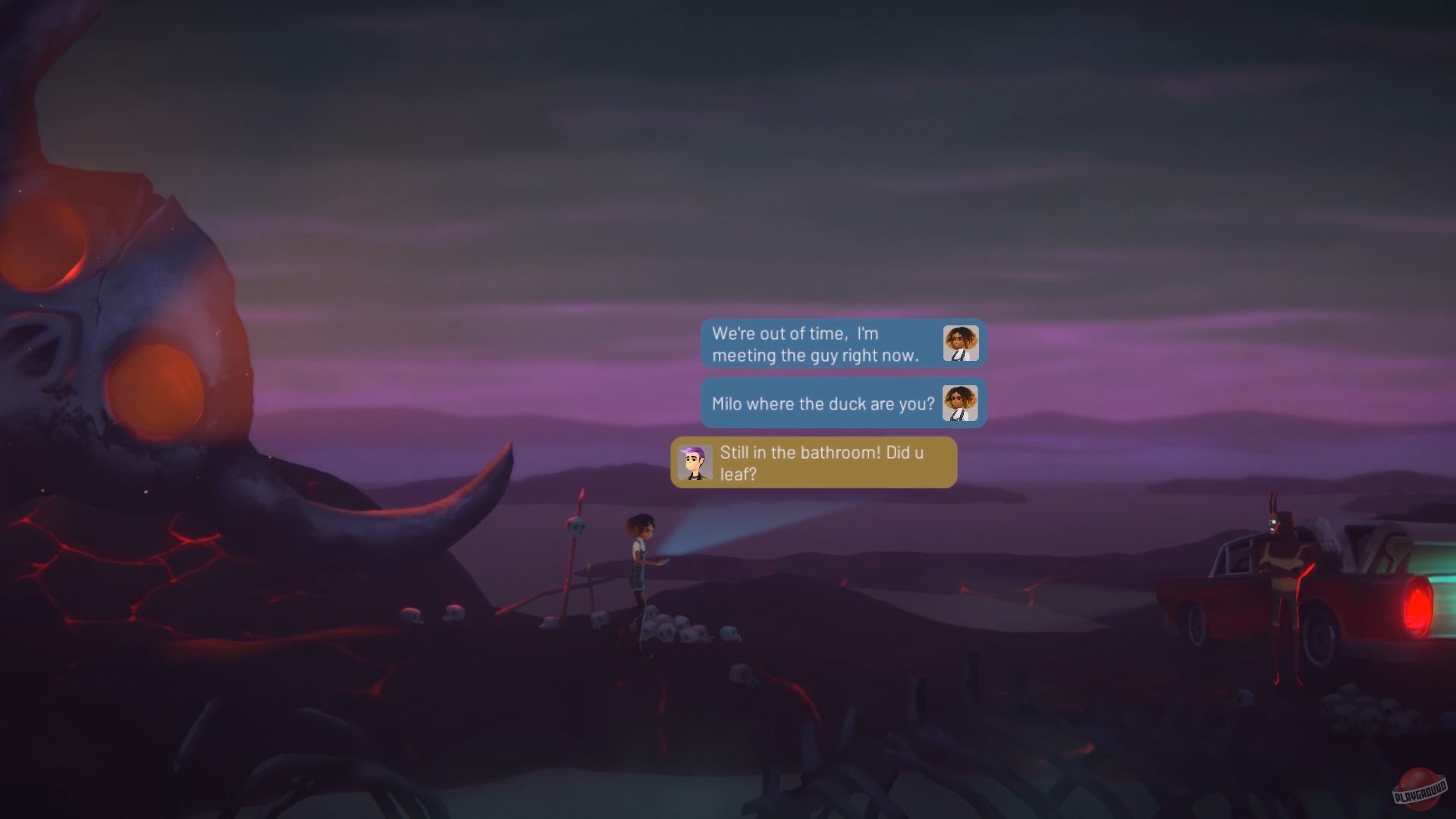 Скриншот из игры Afterparty - 37