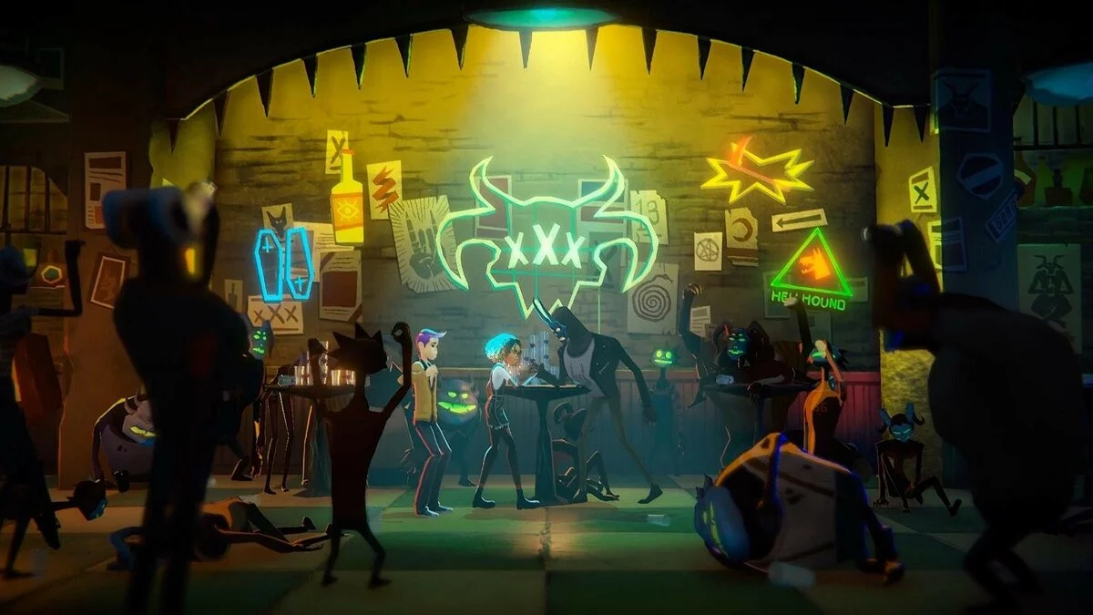 Скриншот из игры Afterparty - 14