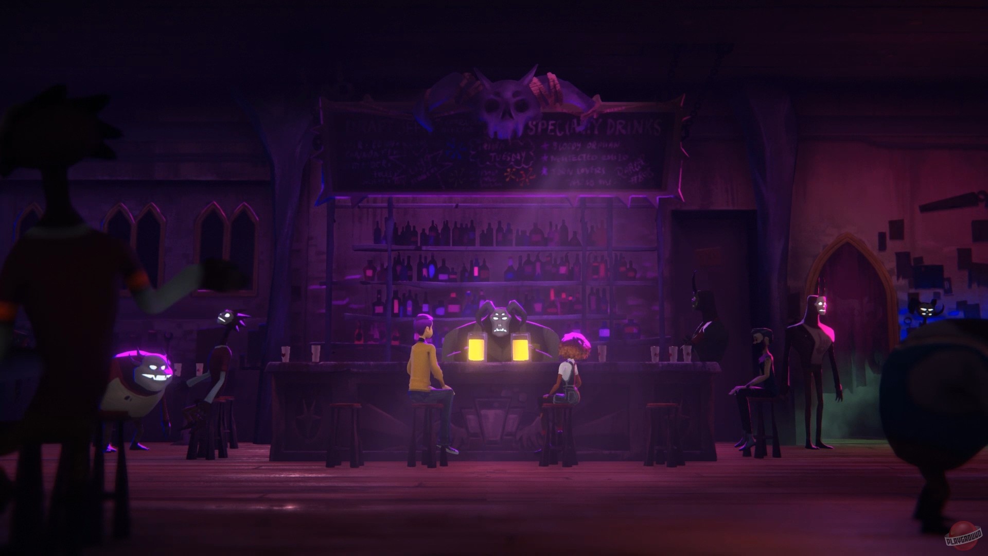 Скриншот из игры Afterparty - 19