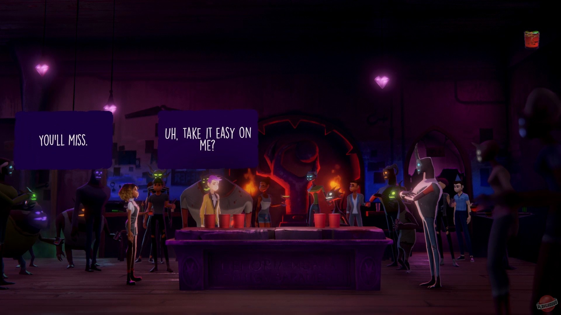 Скриншот из игры Afterparty - 44