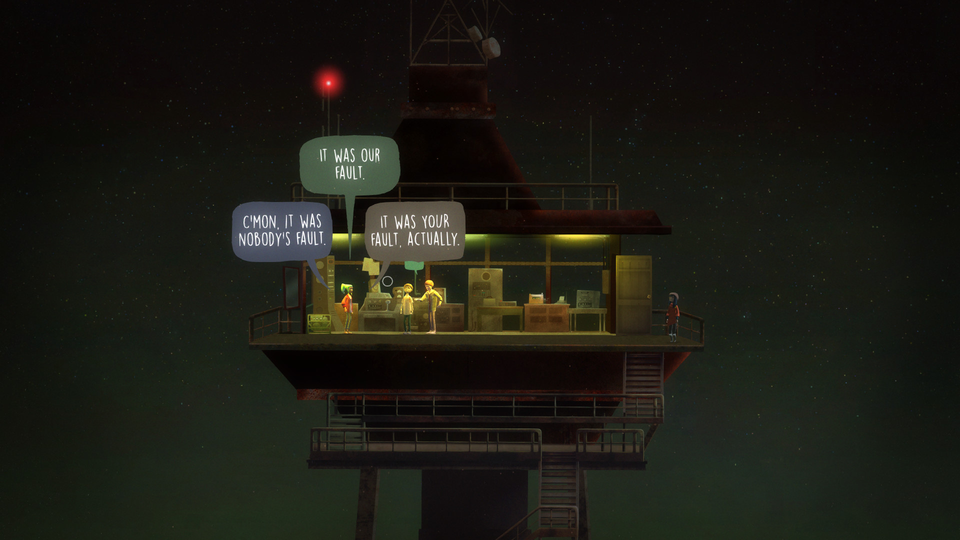 Скриншот из игры Oxenfree - 14