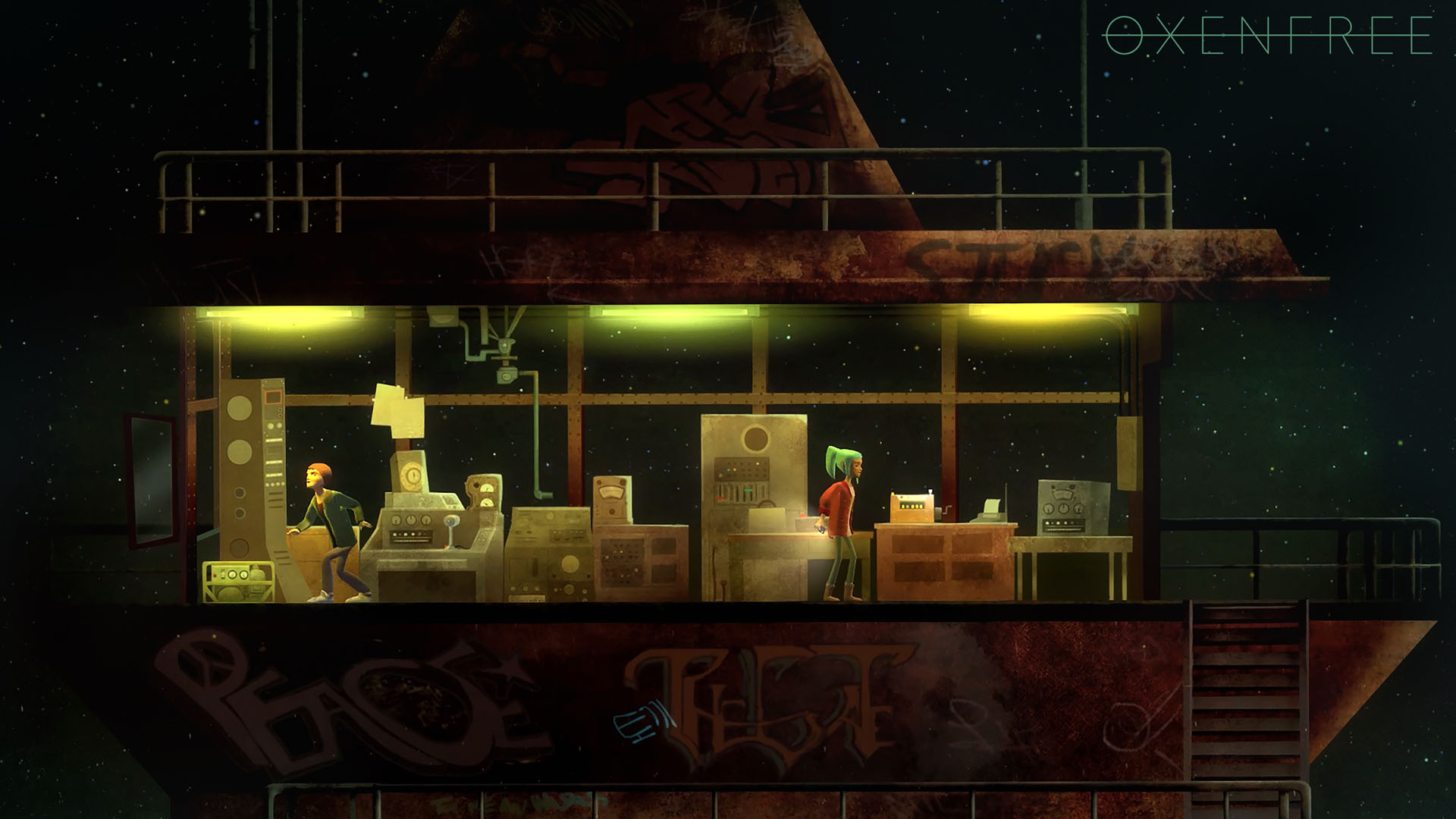 Скриншот из игры Oxenfree - 56
