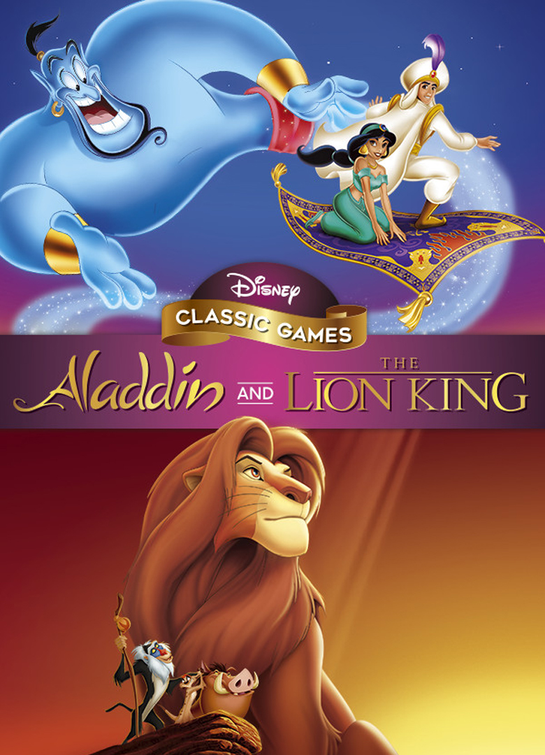 Обложка игры Disney Classic Games: Aladdin and The Lion King