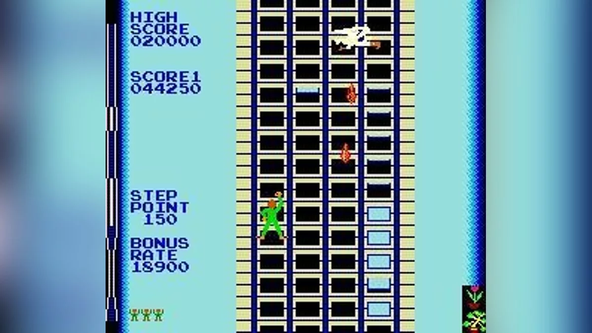 Скриншот из игры Crazy Climber - 9