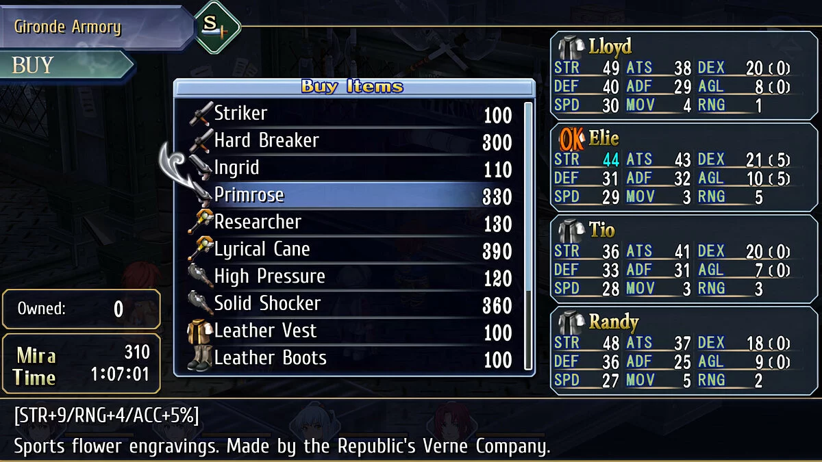 Скриншот из игры The Legend of Heroes: Trails from Zero - 19