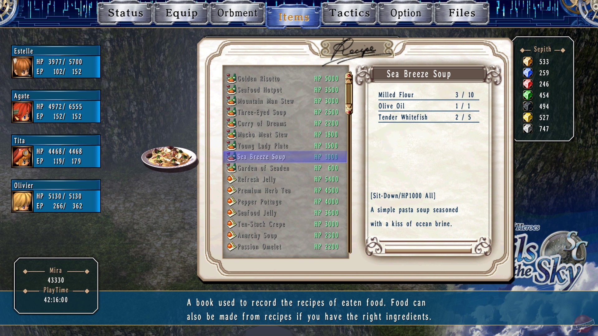 Скриншот из игры The Legend of Heroes: Trails in the Sky SC - 63