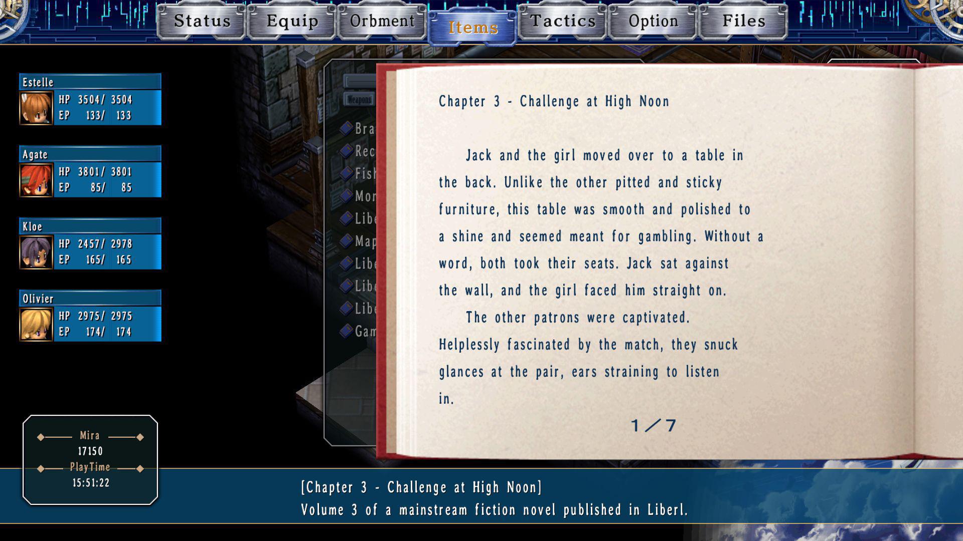 Скриншот из игры The Legend of Heroes: Trails in the Sky SC - 82