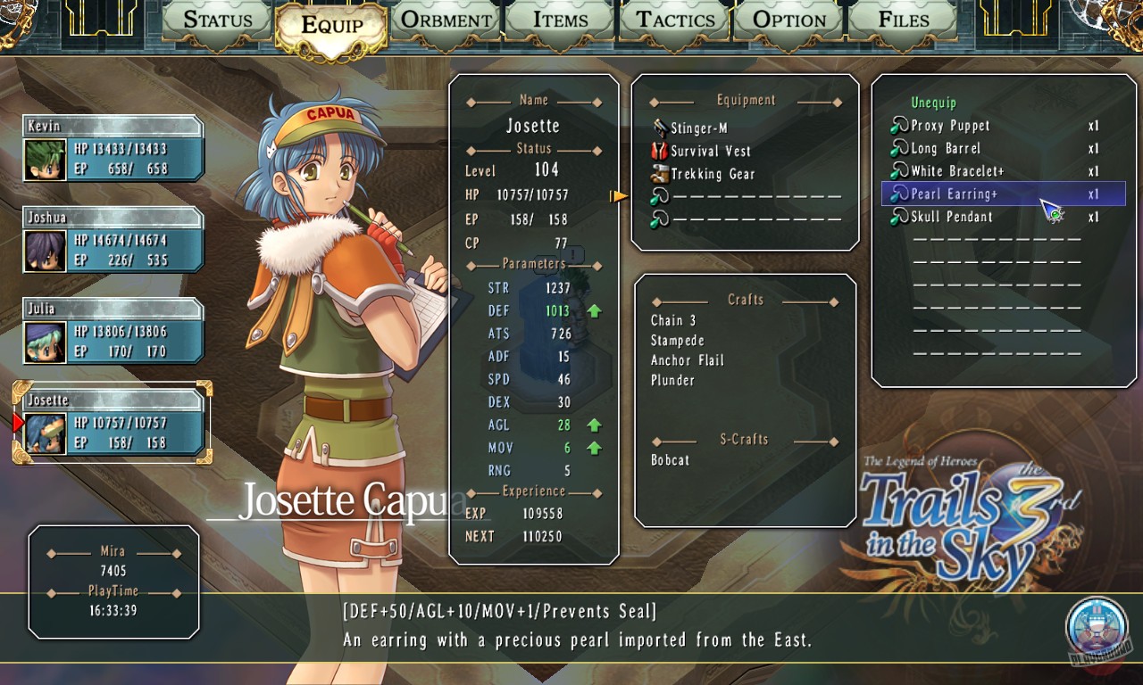 Скриншот из игры The Legend of Heroes: Trails in the Sky the 3rd - 40