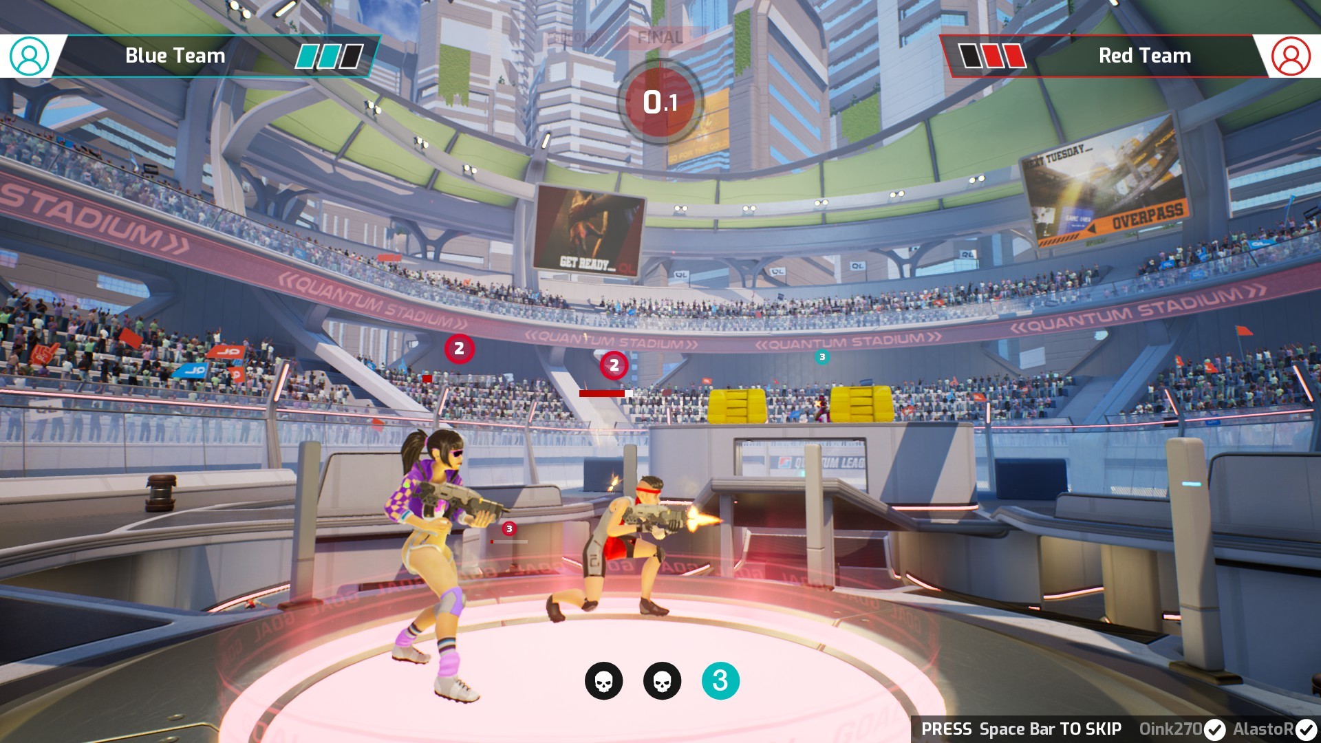 Скриншот из игры Quantum League - 5