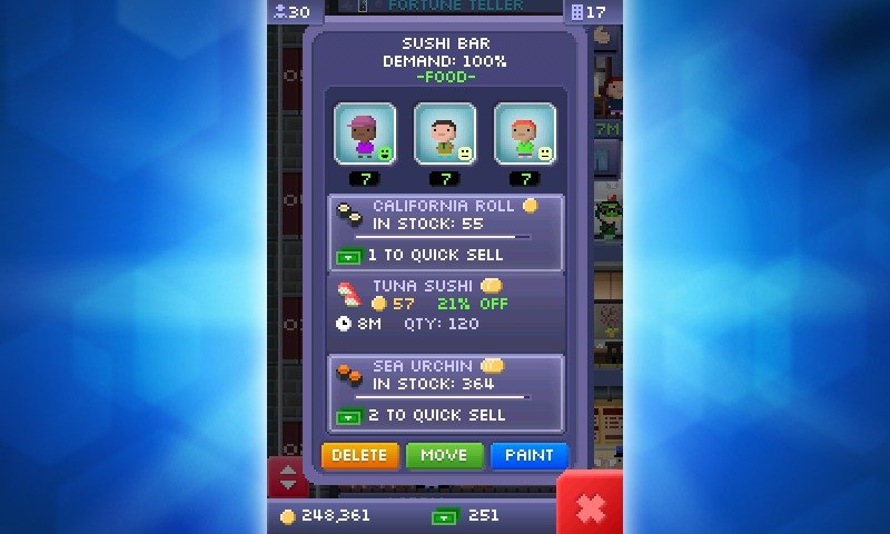 Скриншот из игры Tiny Tower - 9