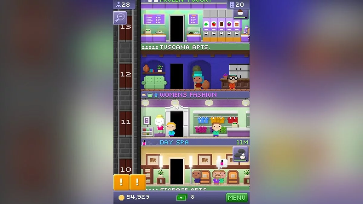 Скриншот из игры Tiny Tower - 12