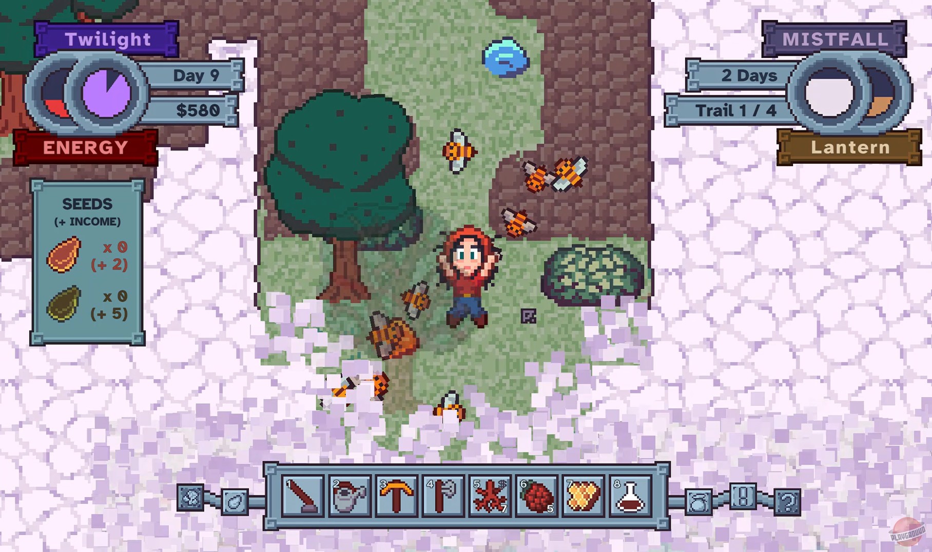 Скриншот из игры Moon Drop - 6