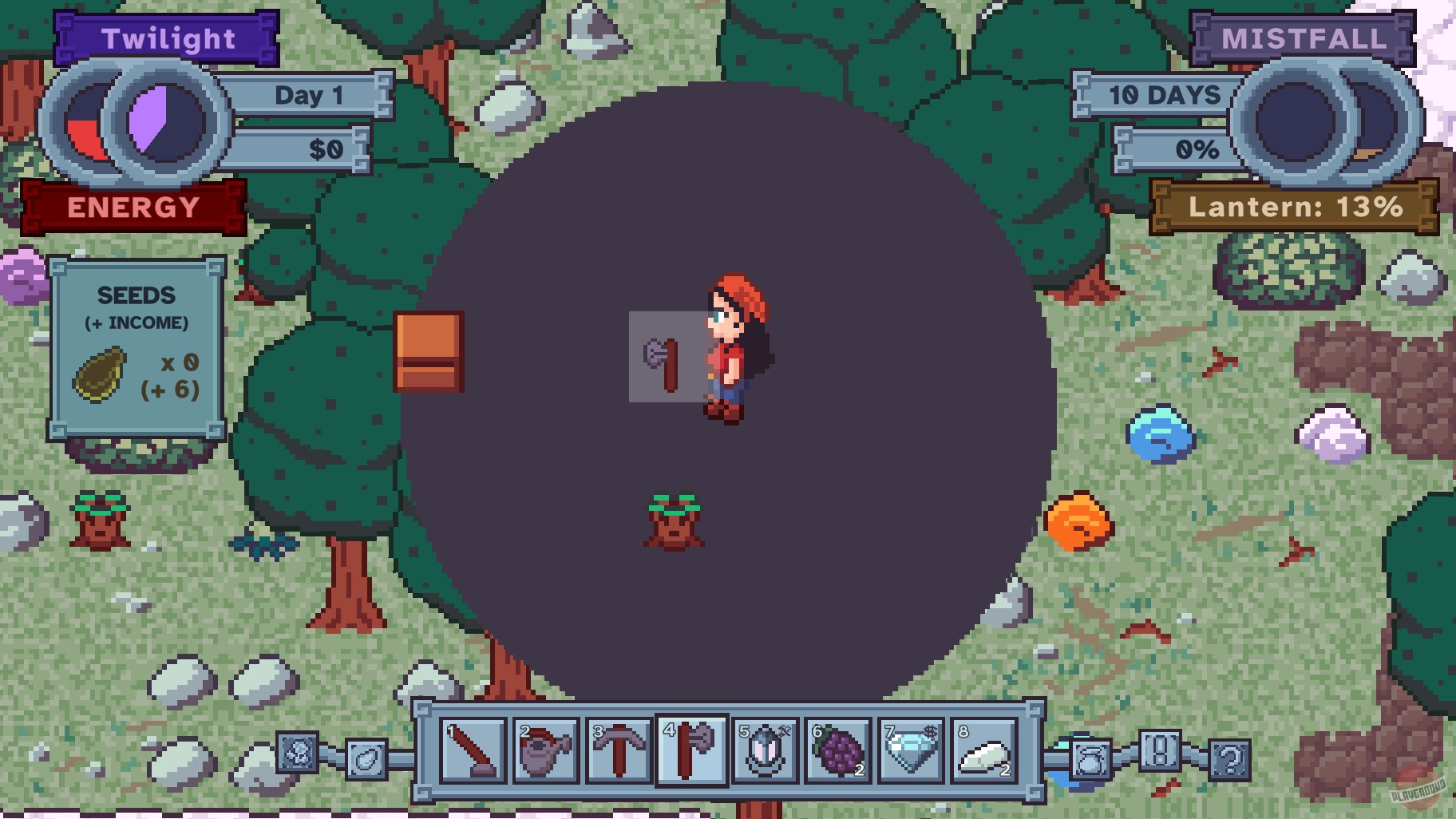 Скриншот из игры Moon Drop - 9