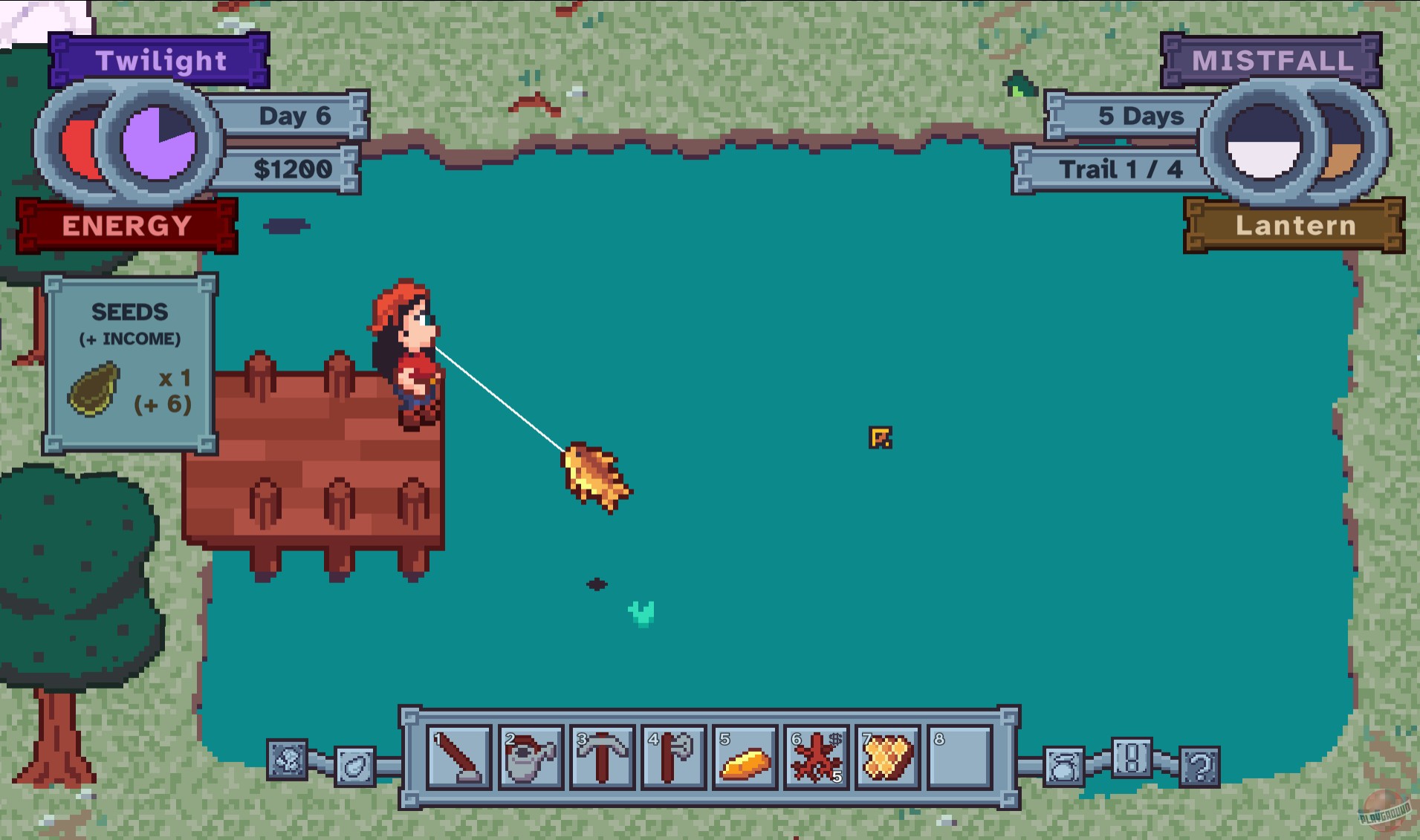 Скриншот из игры Moon Drop - 8