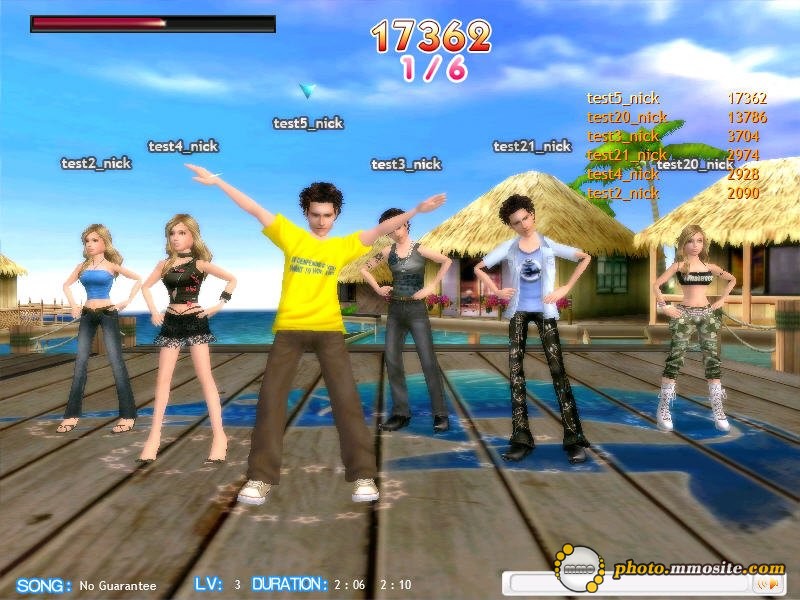 Скриншот из игры DANCE! Online - 6