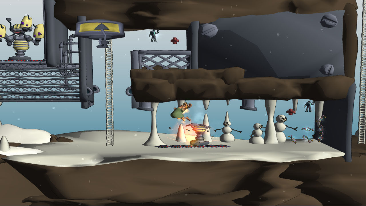 Скриншот из игры Cloning Clyde - 40
