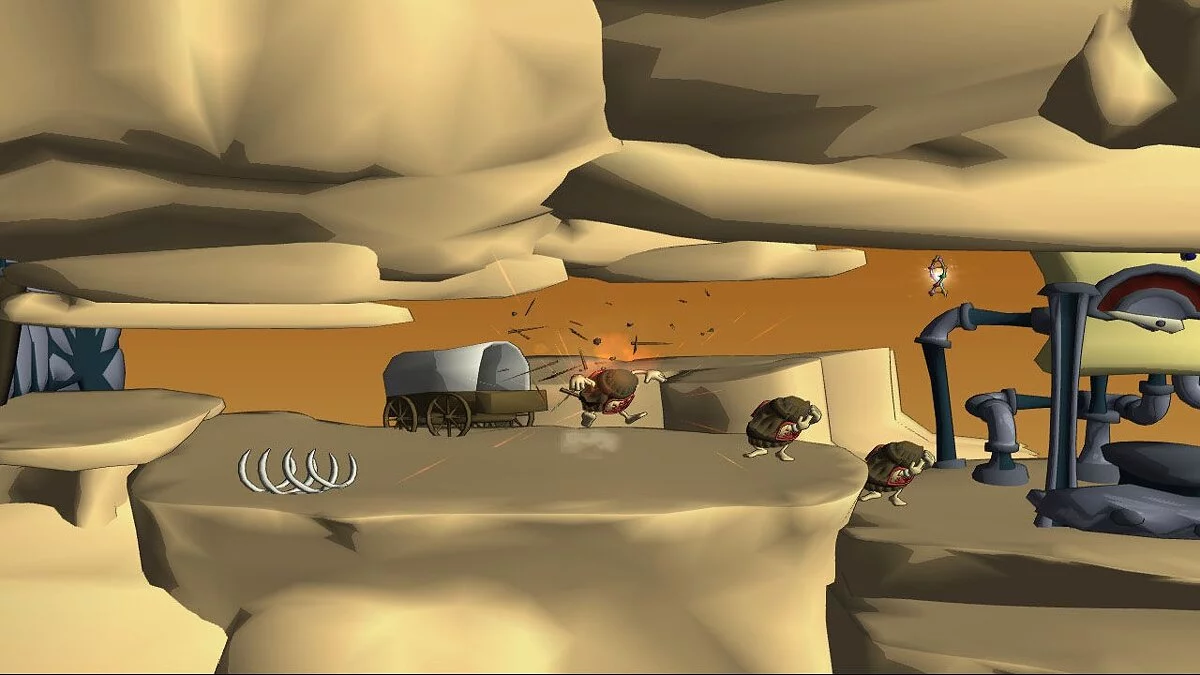 Скриншот из игры Cloning Clyde - 16