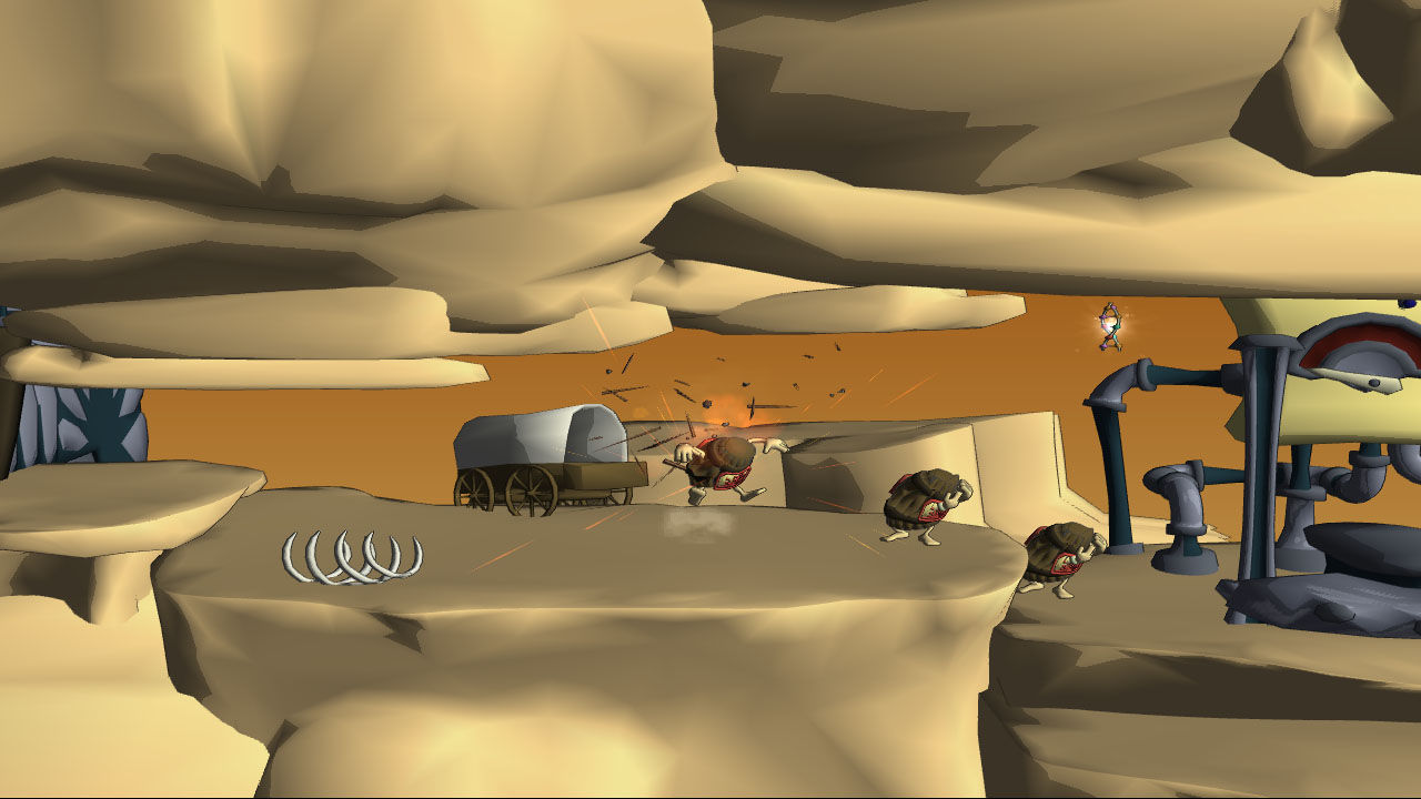 Скриншот из игры Cloning Clyde - 29