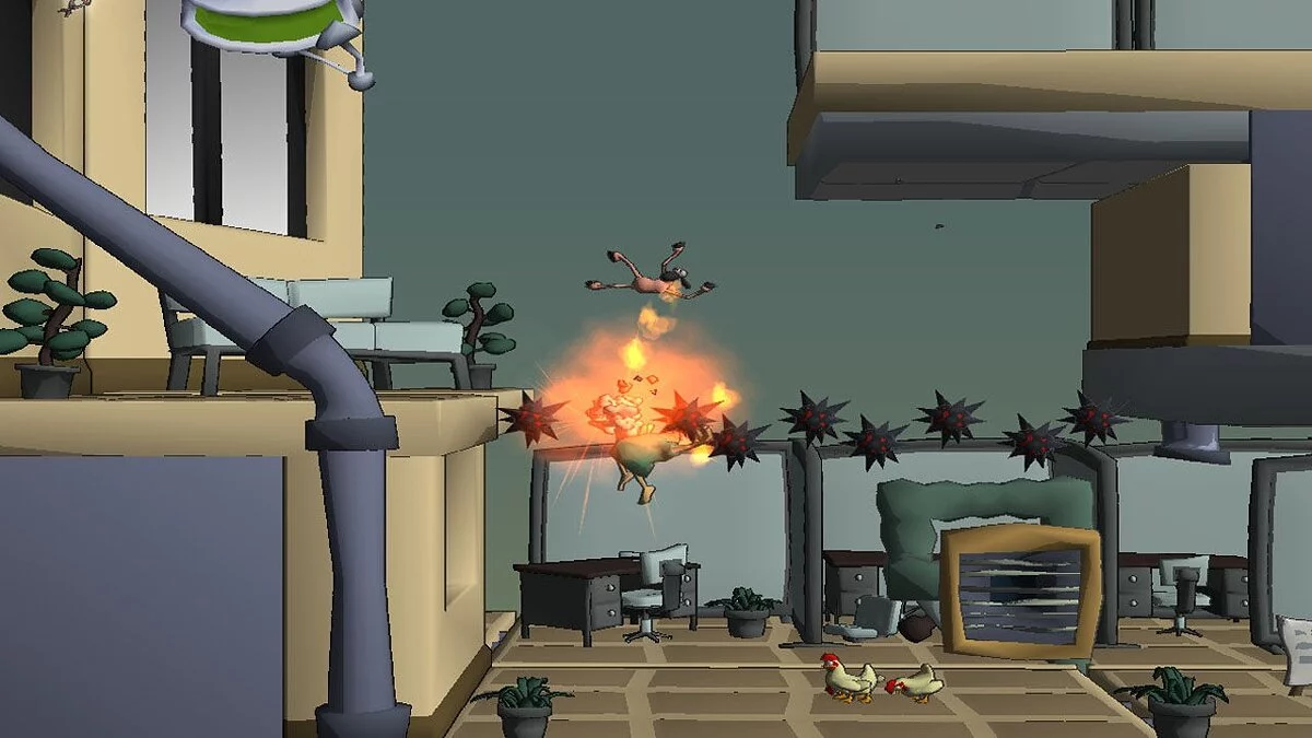 Скриншот из игры Cloning Clyde - 21