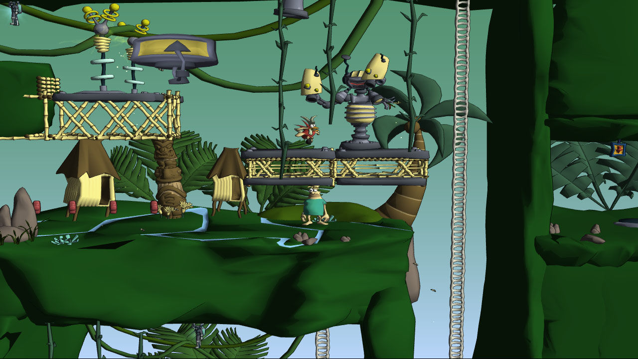 Скриншот из игры Cloning Clyde - 9