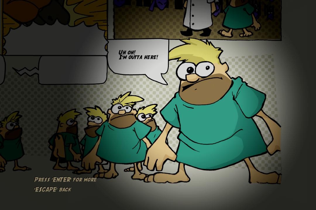 Скриншот из игры Cloning Clyde - 6