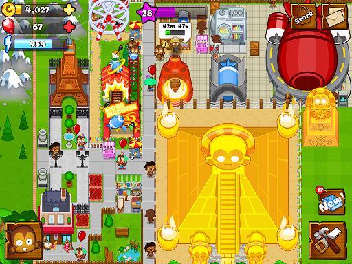 Скриншот из игры Bloons Monkey City - 61