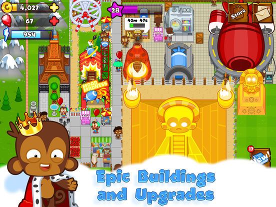 Скриншот из игры Bloons Monkey City - 55