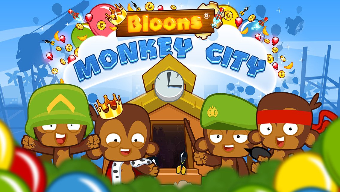 Скриншот из игры Bloons Monkey City - 9