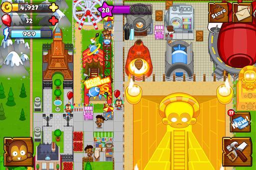 Скриншот из игры Bloons Monkey City - 27