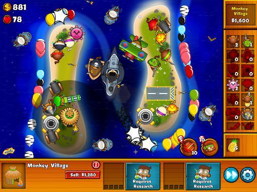 Скриншот из игры Bloons Monkey City - 57