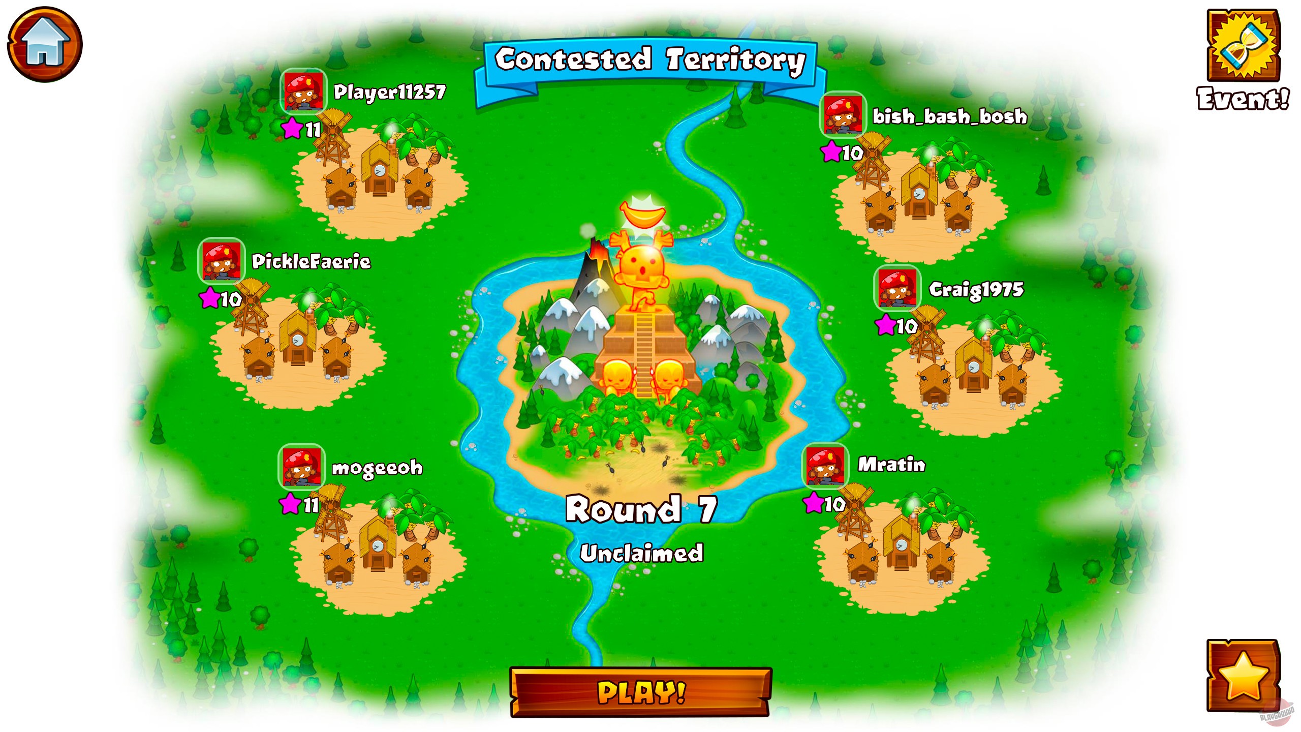 Скриншот из игры Bloons Monkey City - 12