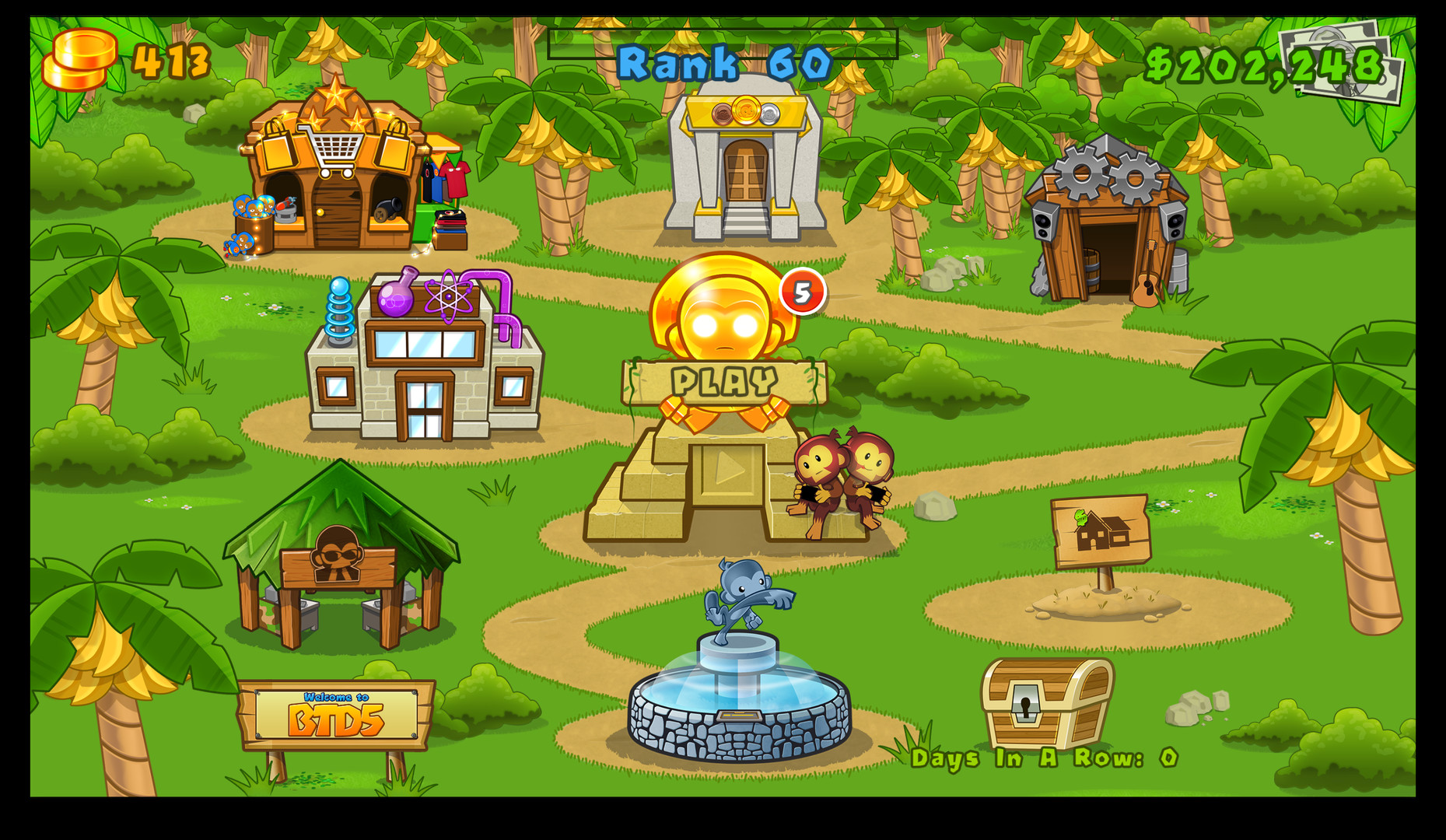 Скриншот из игры Bloons TD 5 - 9