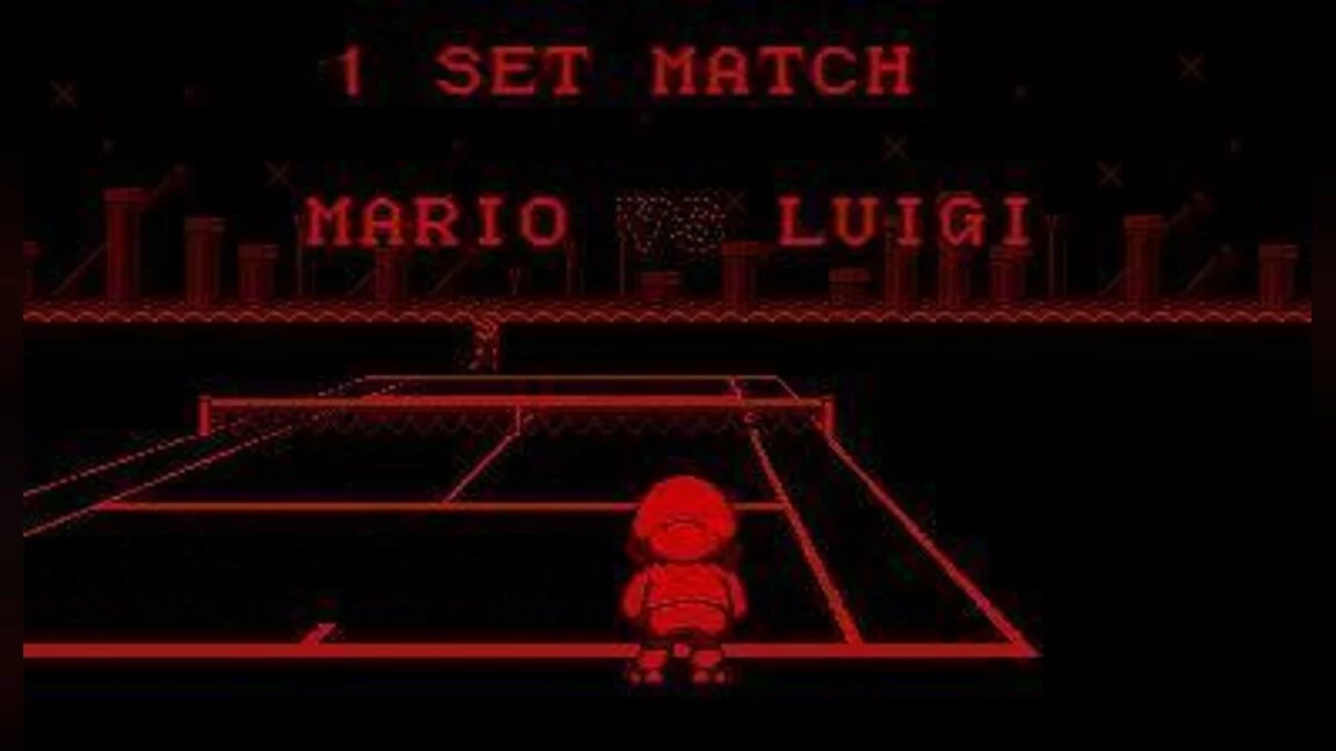 Скриншот из игры Mario's Tennis - 2