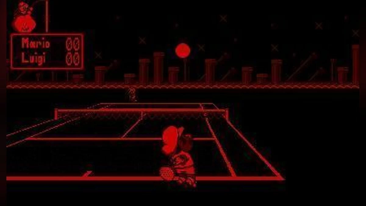 Скриншот из игры Mario's Tennis - 3
