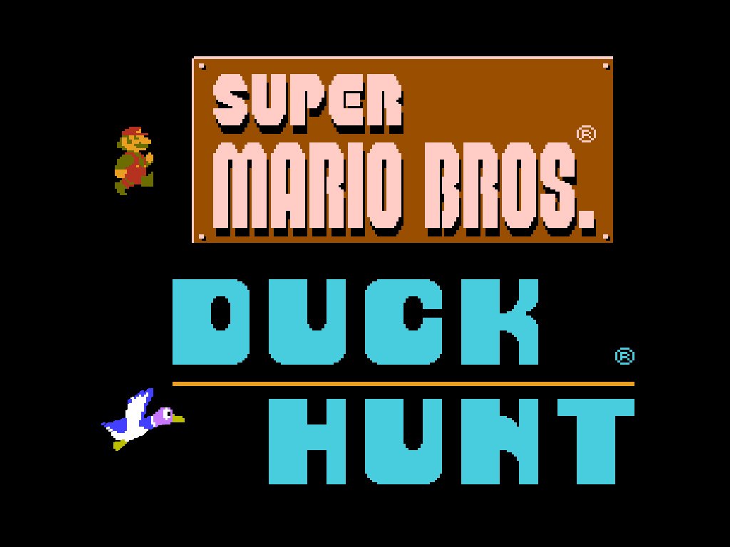 Скриншот из игры Super Mario Bros. / Duck Hunt - 1