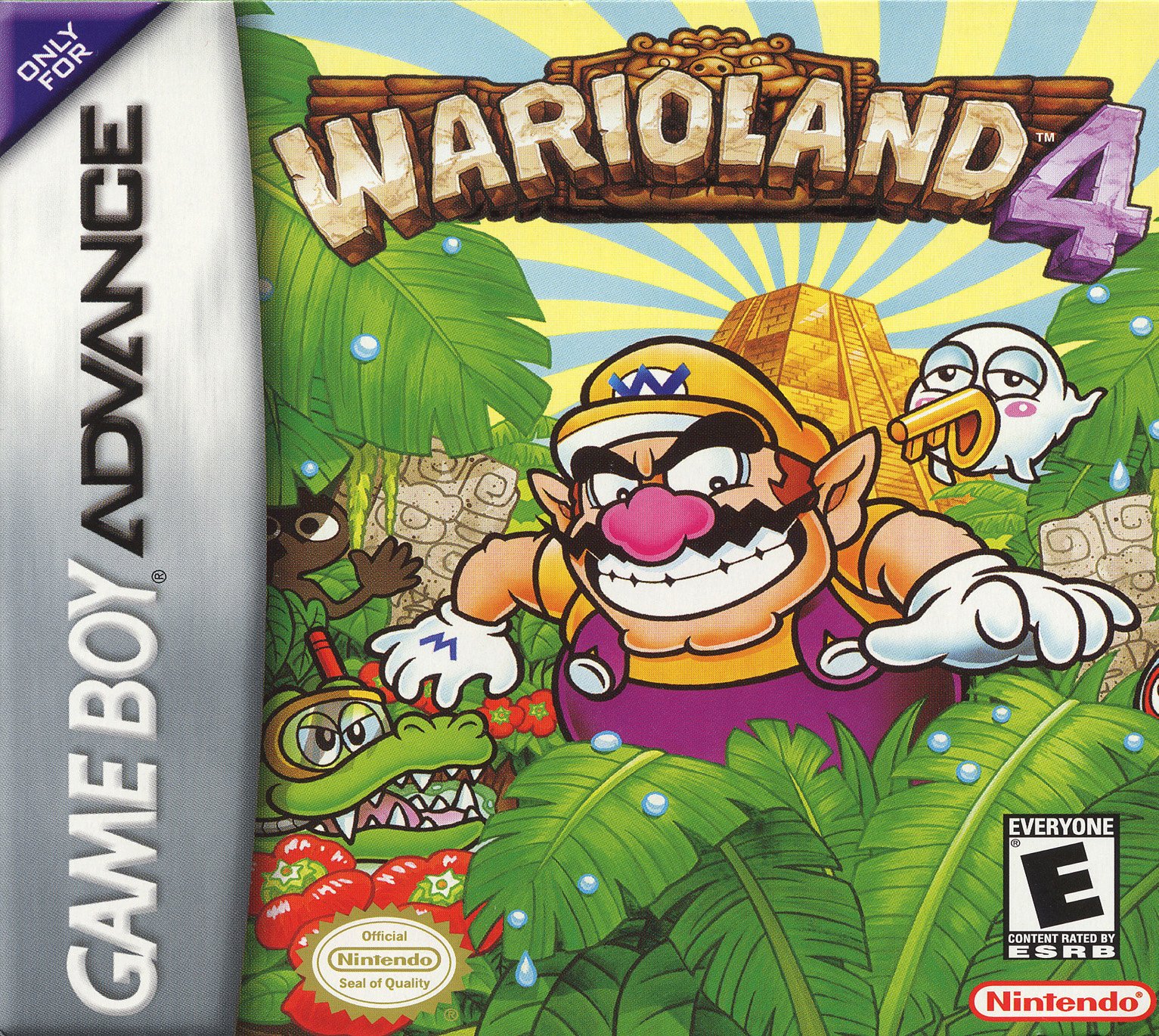 Обложка игры Wario Land 4