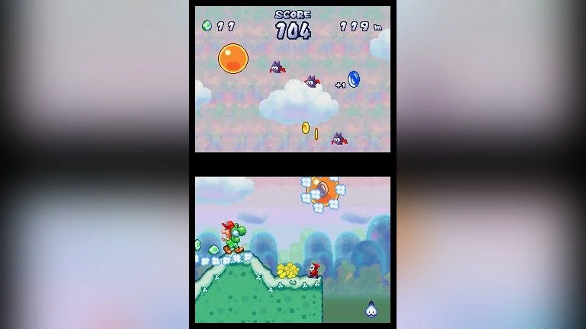 Скриншот из игры Yoshi Touch & Go - 1
