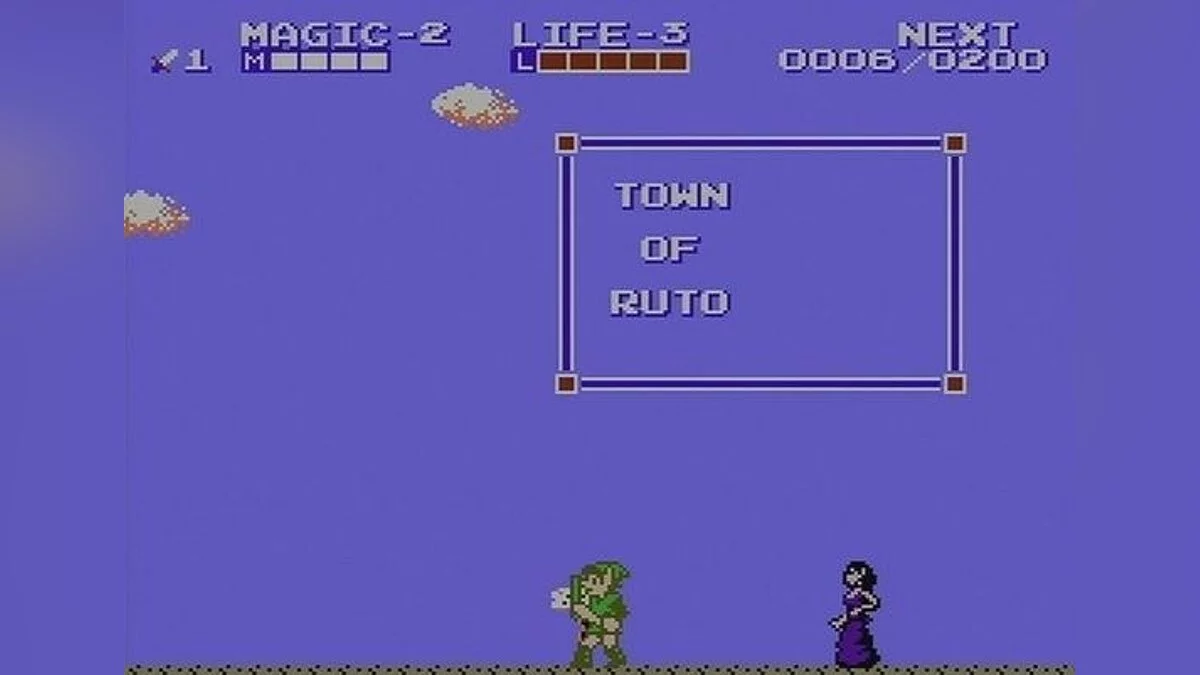 Скриншот из игры Zelda 2: The Adventure of Link - 8