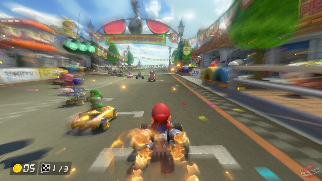 Скриншот из игры Mario Kart 8 - 155