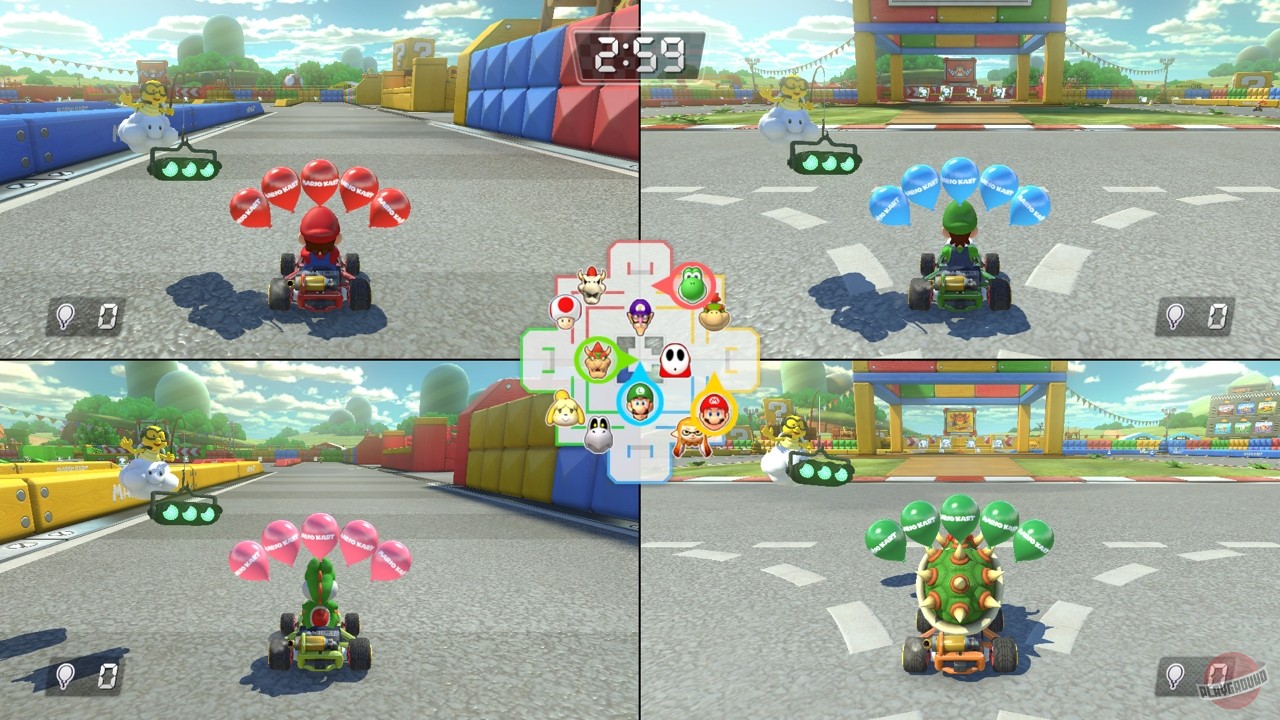 Скриншот из игры Mario Kart 8 - 96