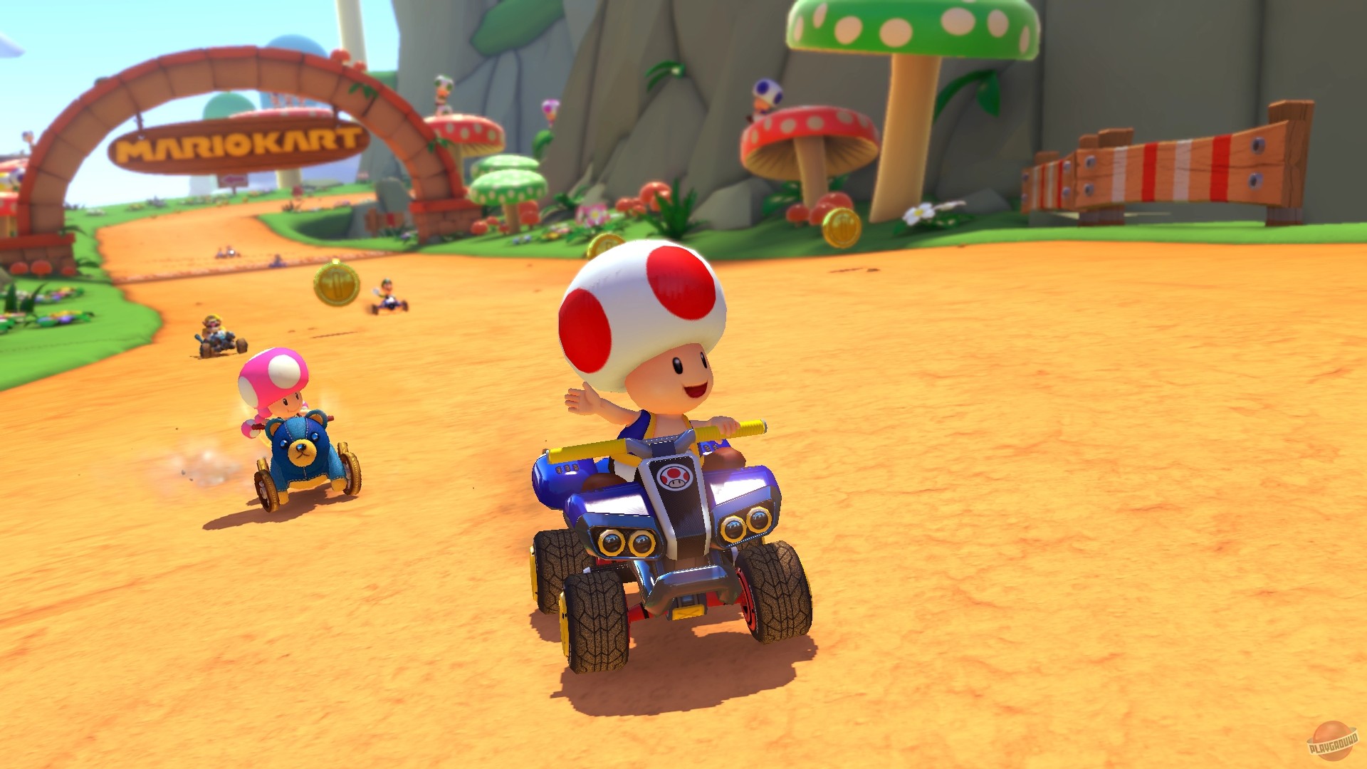 Скриншот из игры Mario Kart 8 - 100