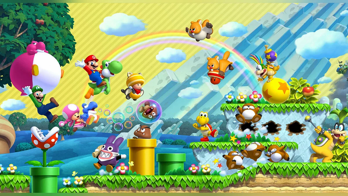 Скриншот из игры New Super Mario Bros. U Deluxe - 23