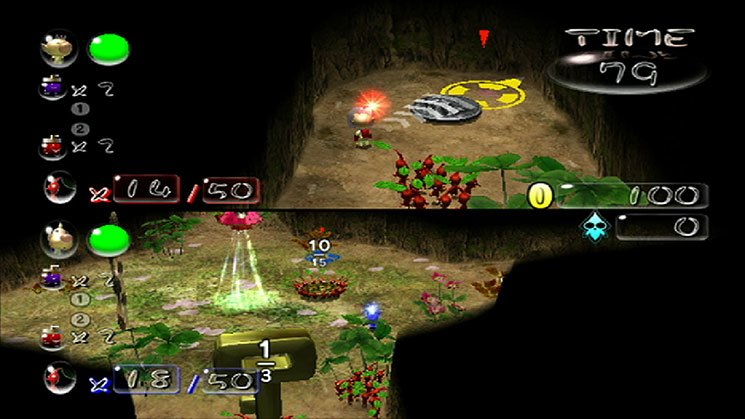 Скриншот из игры Pikmin 2 - 56